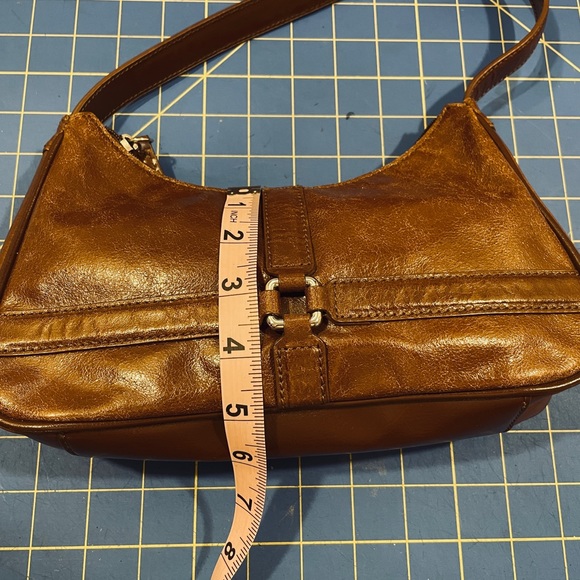 Wilson’s Leather small hobo handbag purse brown - Picture 5 of 6